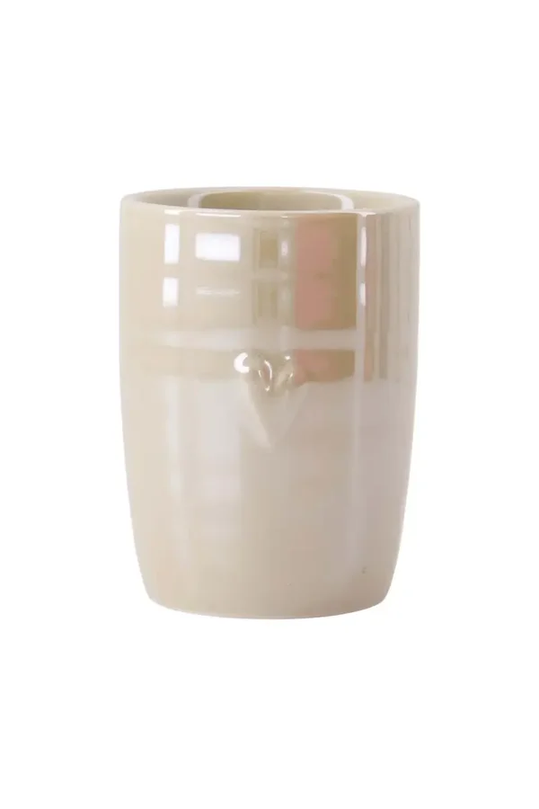 Koffiemok Parelmoer Hartje