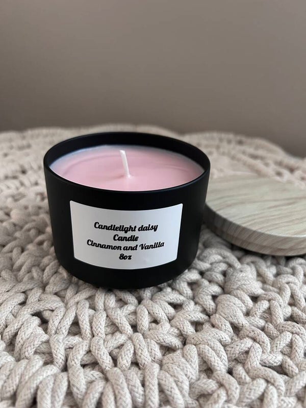 Cinnamon and vanilla 8oz