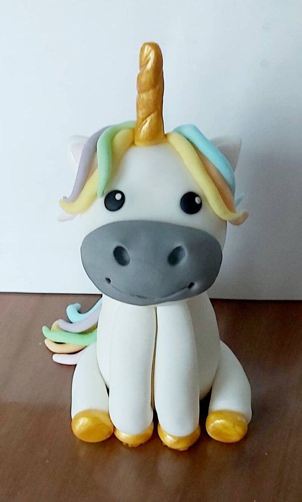 Unicorn grijze neus