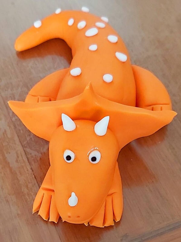 Dino oranje