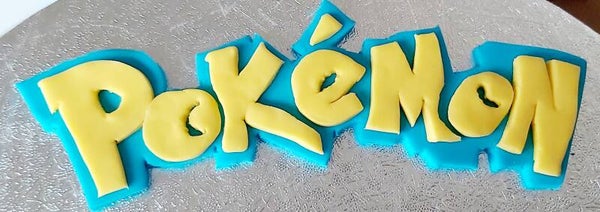 Poke logo blauw en geel