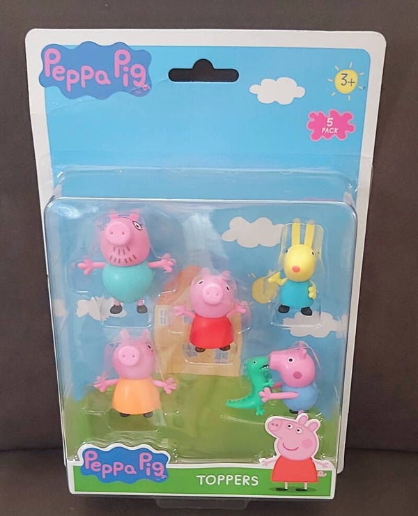 Peppa pig set 5 figuren