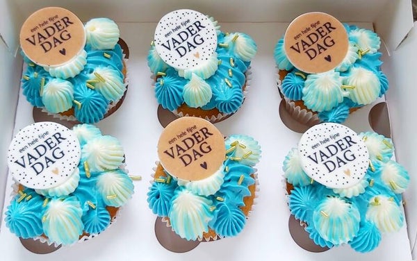 Vaderdag cupcakes. Nummer 2. Prijs per stuk