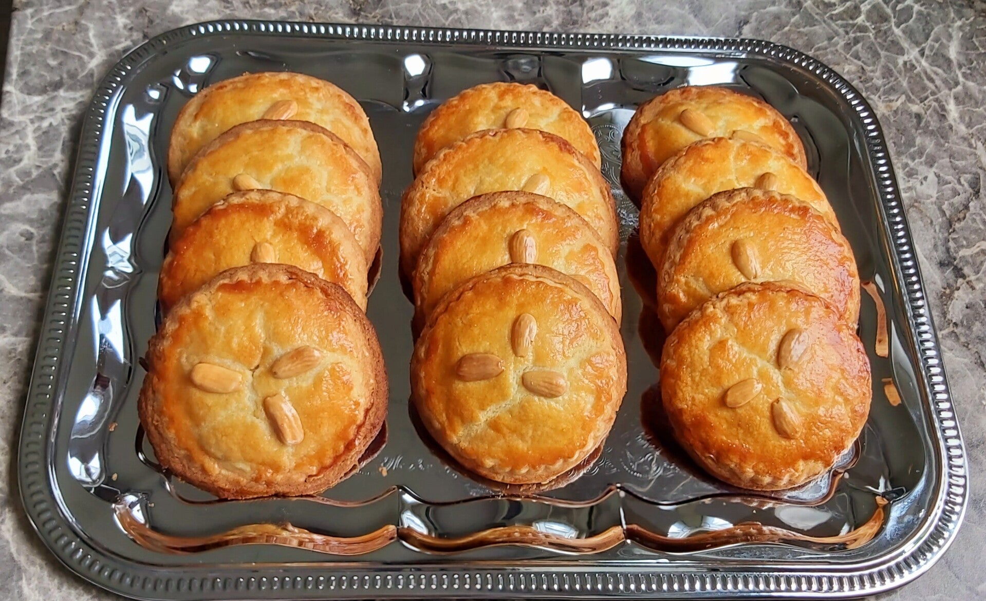 Gevulde koek, prijs per stuk