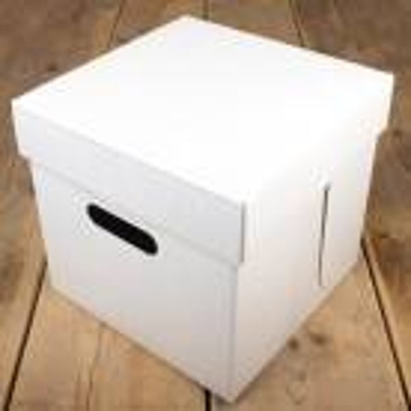 FunCakes Taartdoos Blanco 25.5x25.5x25cm