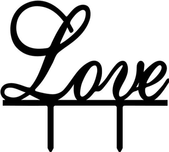 Love zwart