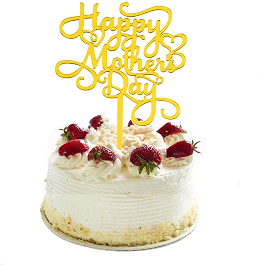 Topper acryl Happy Mothers Day