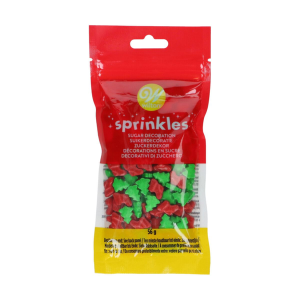Wilton Holiday Trees & Socks 3D Sprinkle Mix 56 g 129001757