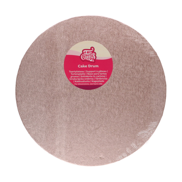 FunCakes Cake Drum Rond Ø30,5 cm - Rose Goud F80935