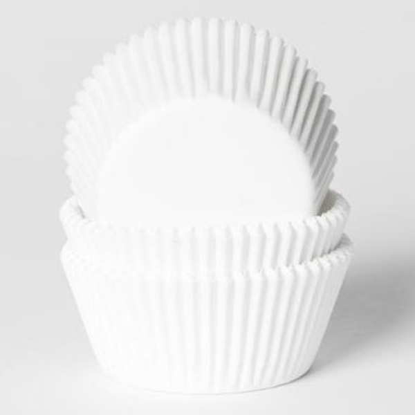House of Marie Baking cups Wit - pk/500 HM1784