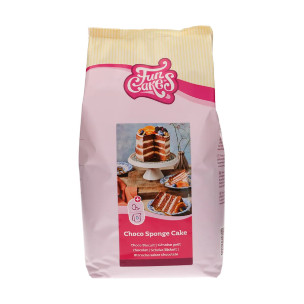 FunCakes Bakmix voor Choco Biscuit 4 kg   F10810
