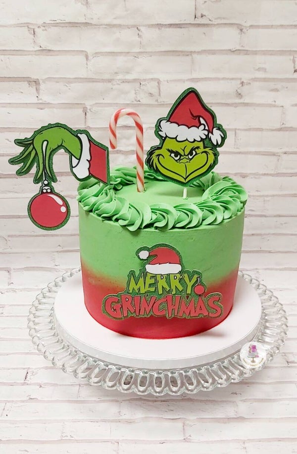 Grinch taart nummer 1