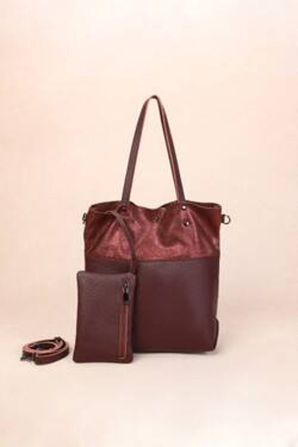 Cabas en cuir  Marolys
