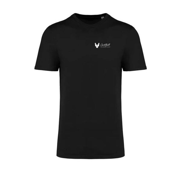 CentiBull - Unisex Biokatoen T-shirt (logo front + back)