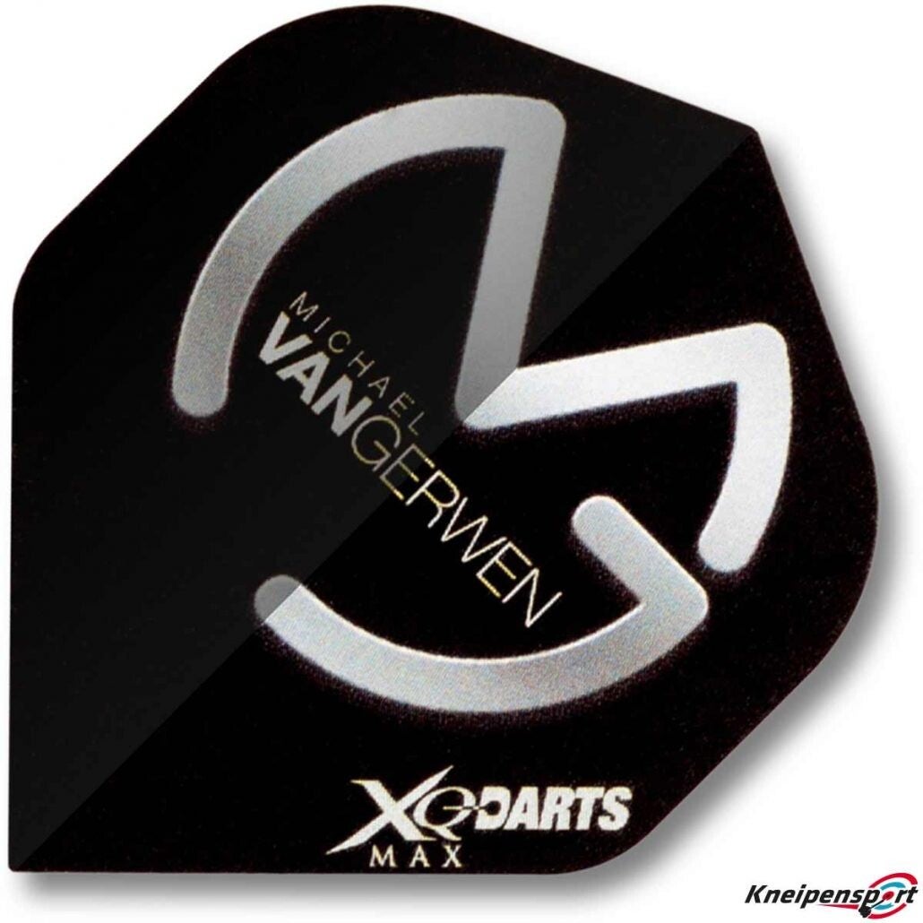 XQ Max - Michael van Gerwen - Black/Silver standard flight