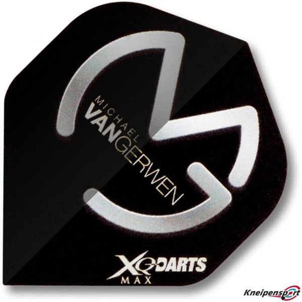 XQ Max - Michael van Gerwen - Black/Silver standard flight