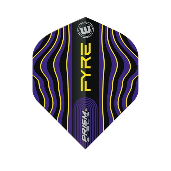 Winmau - Prism Alpha Black, Blue & Yellow