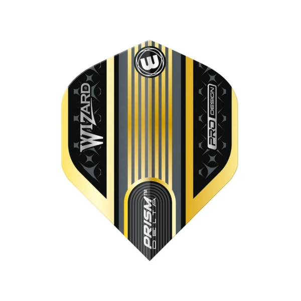 Winmau - Prism Delta Wizard Gold Dart Flights