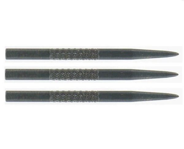 Bull's - Knurled Grip Points - Black - 35 mm