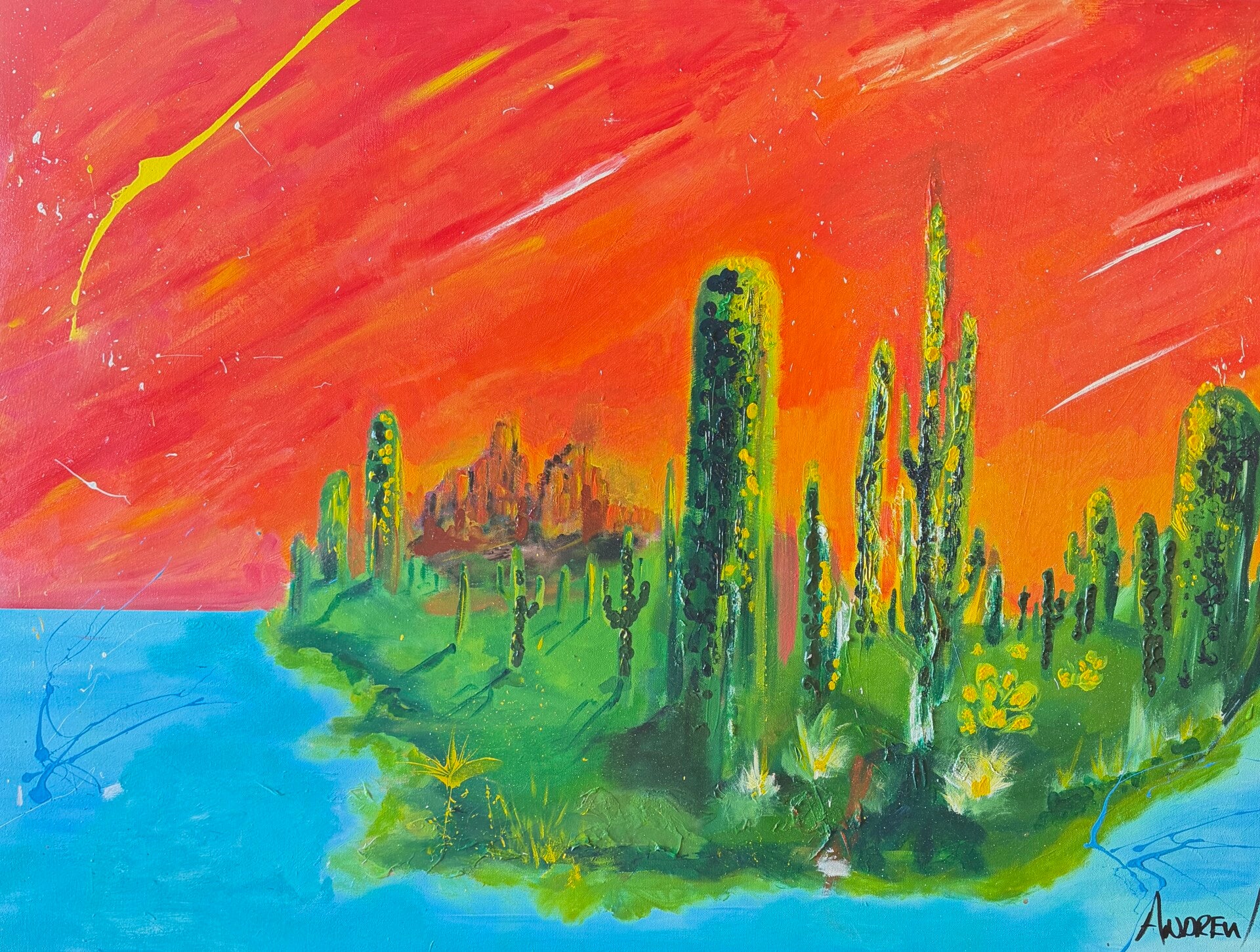 "Cactus Oasis"