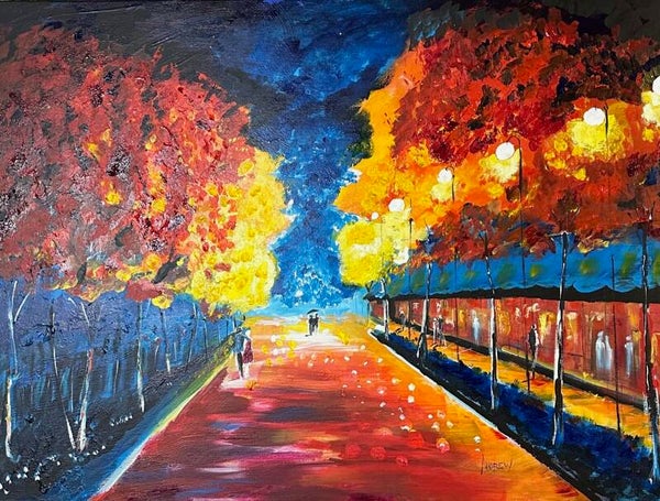 "Evening Stroll"