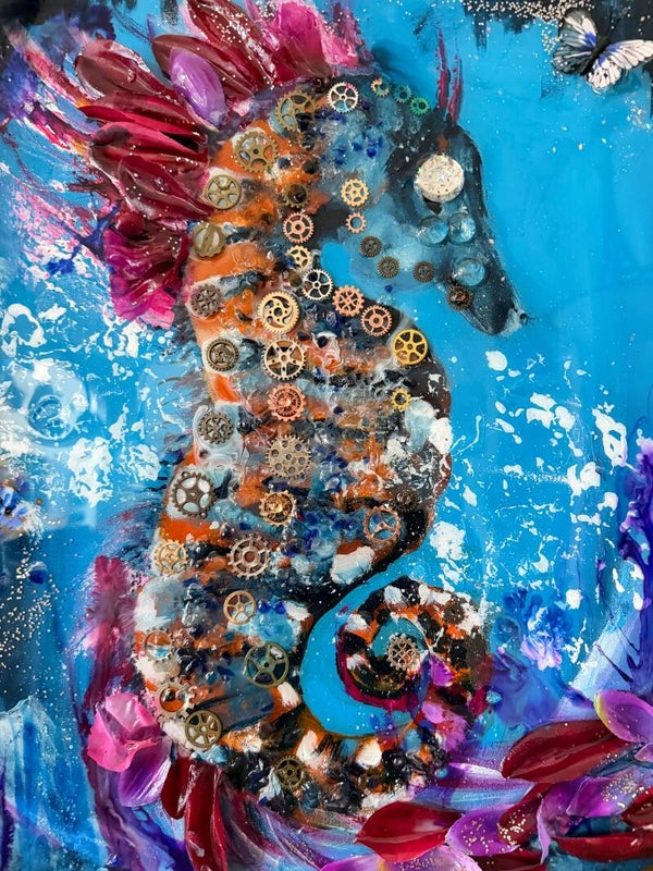 Steampunk Seahorse