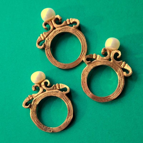 BRONZE END TIMES WEDDING RING