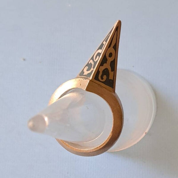 BLACKWORK SPIKE RING