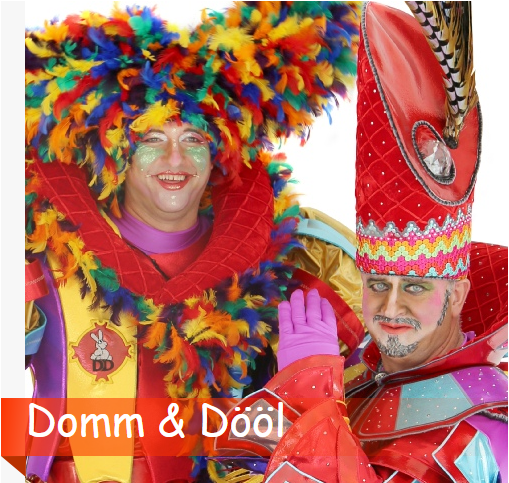 DOMM & DÖÖL boeken via www.limburgseartiesten.com