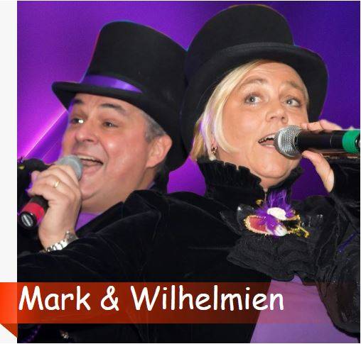MARK & WILHELMIEN boeken via www.limburgseartiesten.com