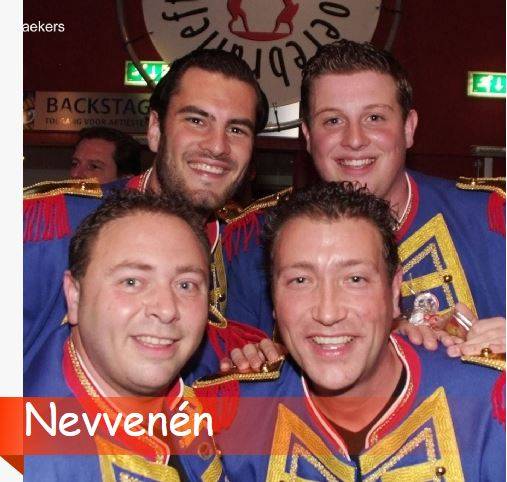 NEVVENEN boeken via www.limburgseartiesten.com