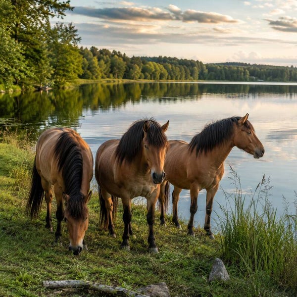 Paardrijvakantie in Polen op Hucul paarden