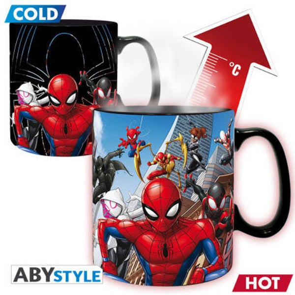 Mug Thermo-Réactif Marvel – Spider-Man Multiverse
