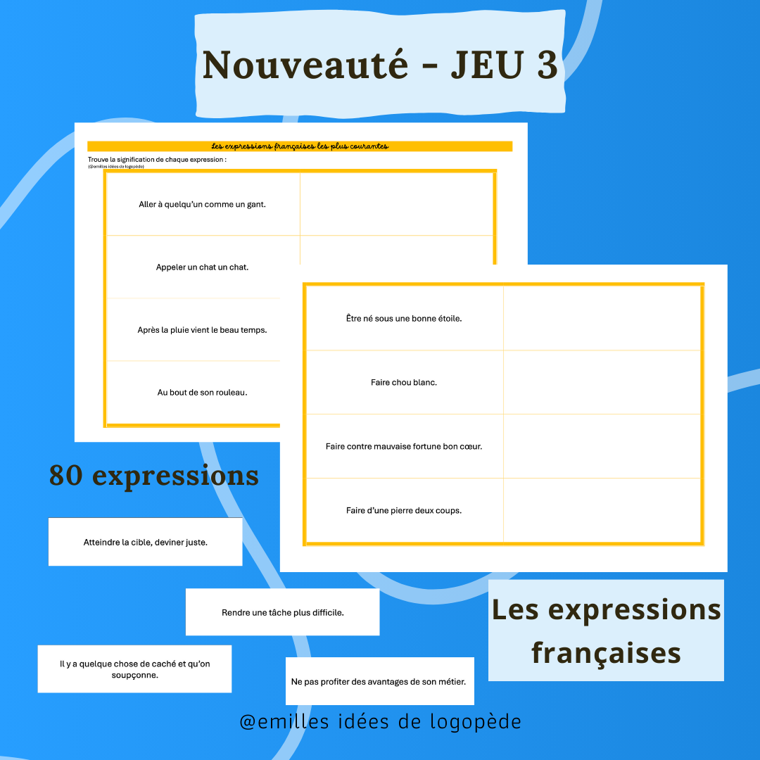 Les expressions françaises