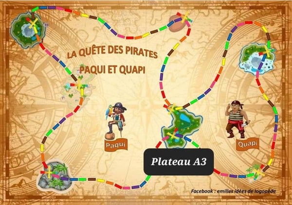 La quête des pirates : Paqui et Quapi
