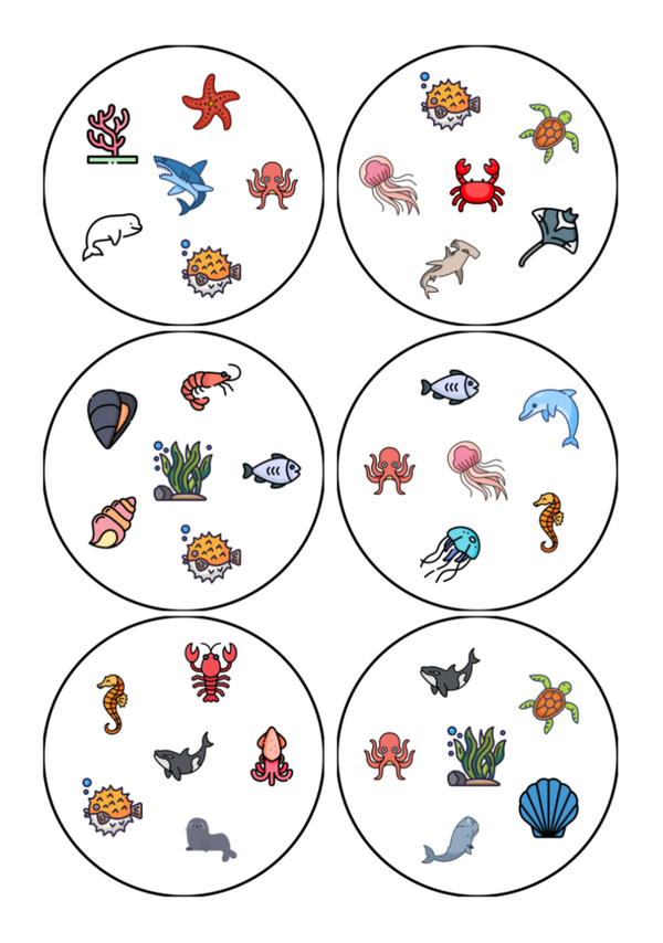 Jeu des doubles (monde marin)