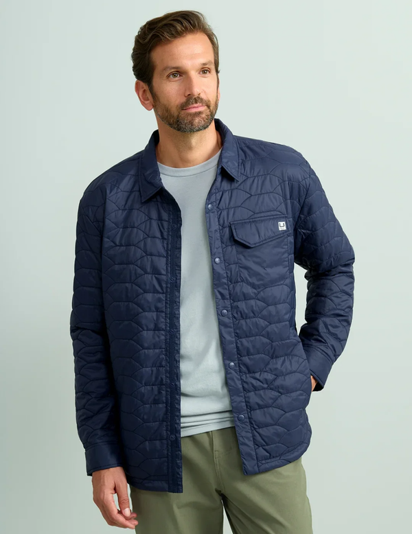 HUK Scale Shacket - Naval Academy XL