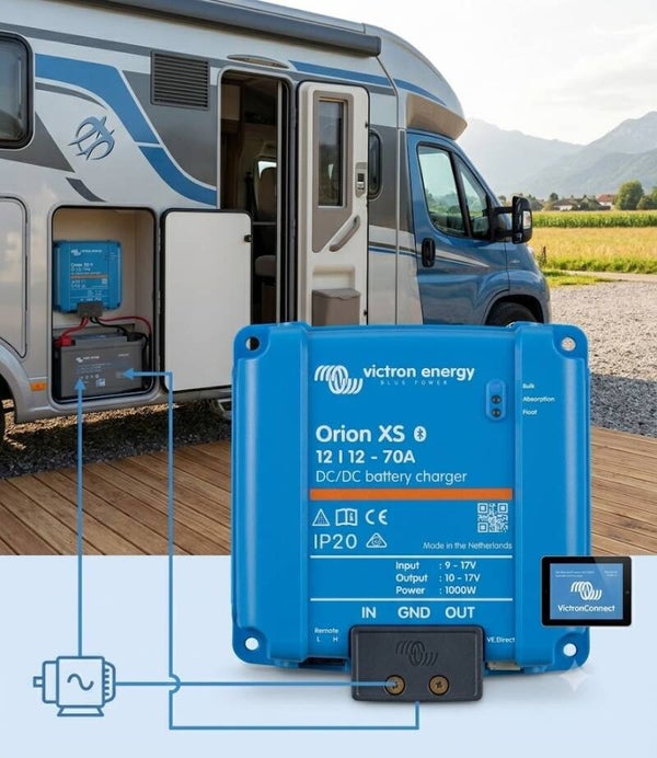Victron Orion XS 12/12-70A DC-DC Acculader