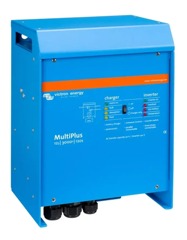 Victron MultiPlus 12/3000/120-50 omvormer en acculader 12V