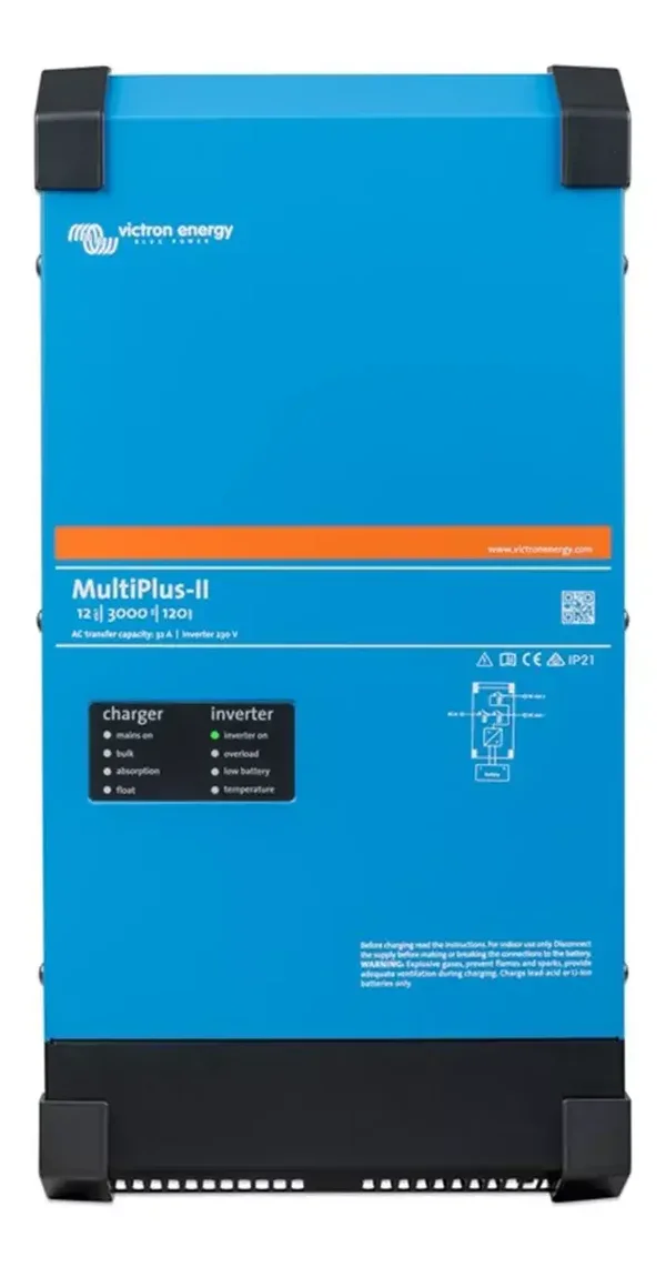 Victron MultiPlus-II 12/3000/120-32 omvormer en acculader 12V