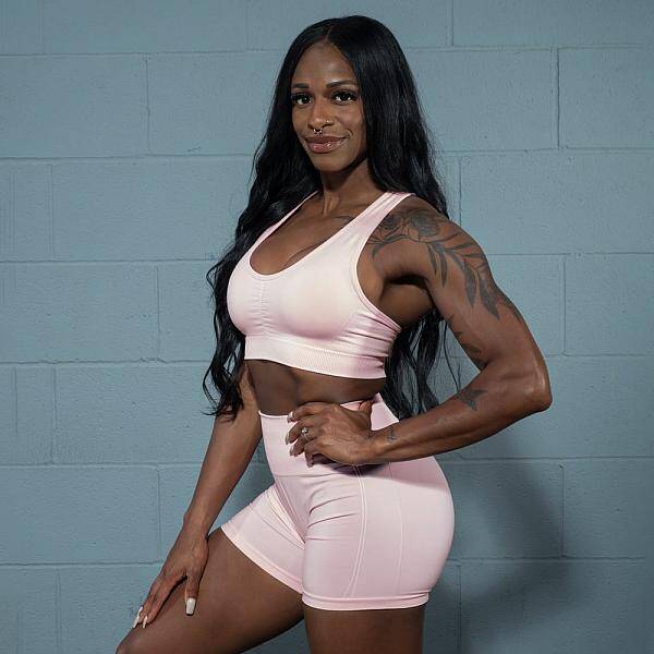 Better Bodies Scrunch Sports Bra - O.G Pink