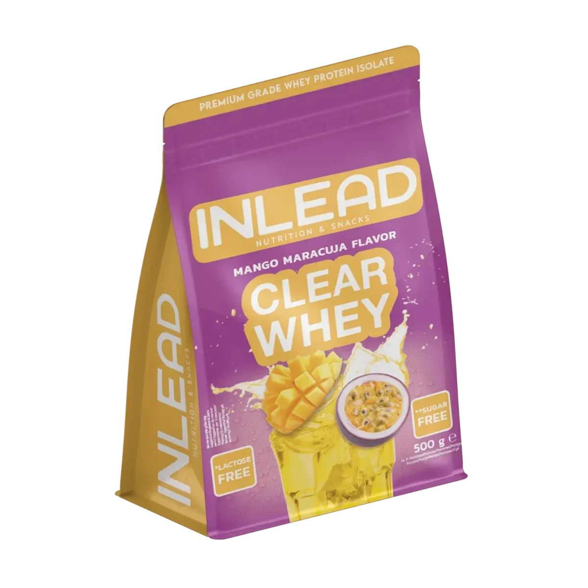 Inlead Clear Whey Isolate 500g Mango Maracuja