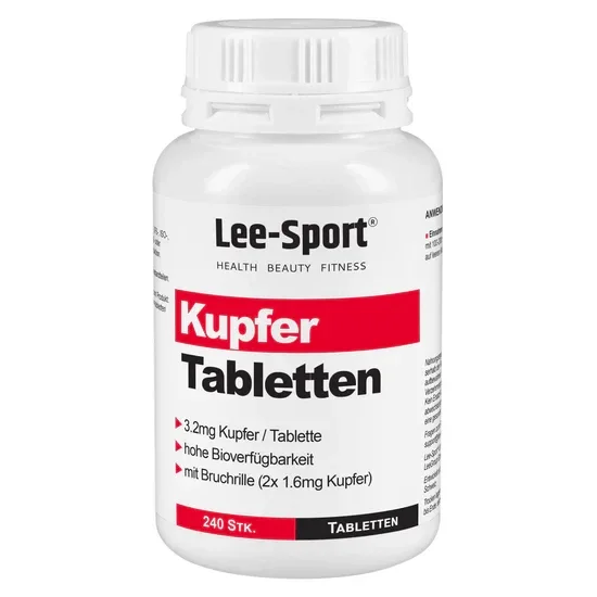 Kupfer Tabletten
