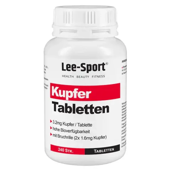 Kupfer Tabletten