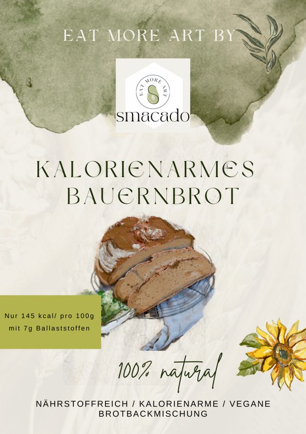 Kalorienarmes Bauernbrot
