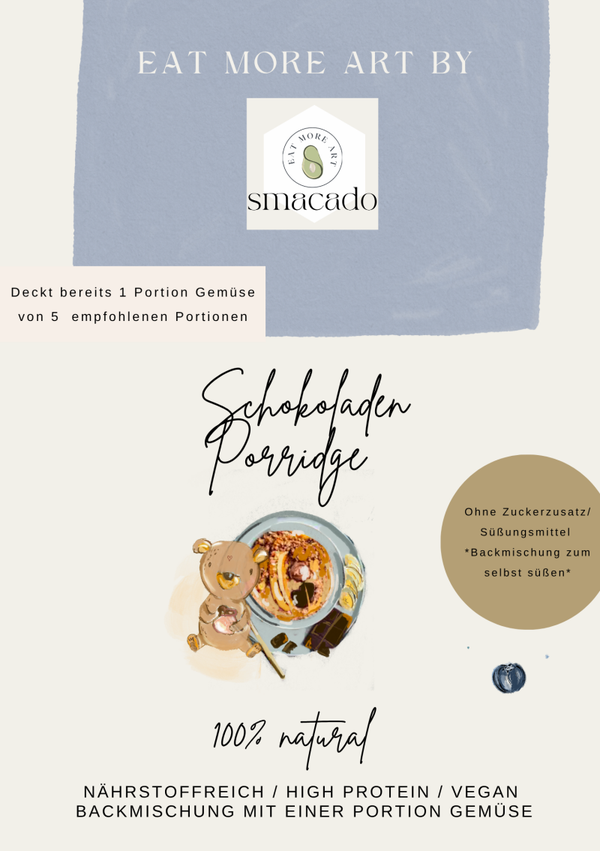 Gemüse - Porridge | Brownie-Schokotraum