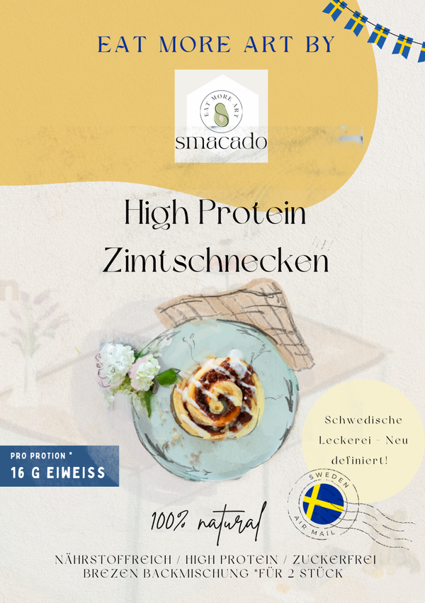 High Protein Zimtschnecken
