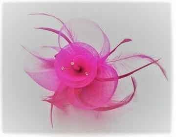 Fascinator bloem