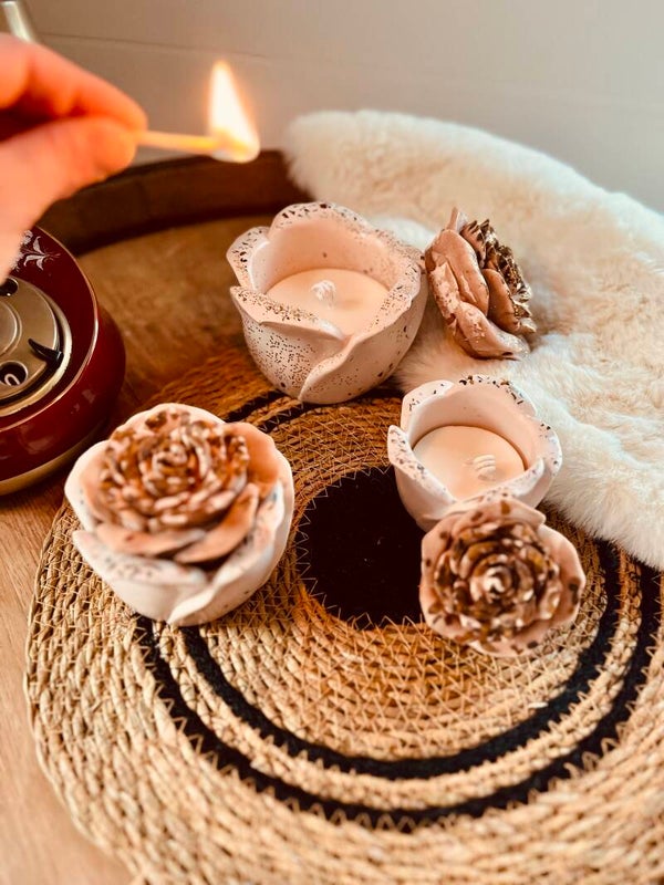 Fleur lumineuse — La beauté au cœur de la matière