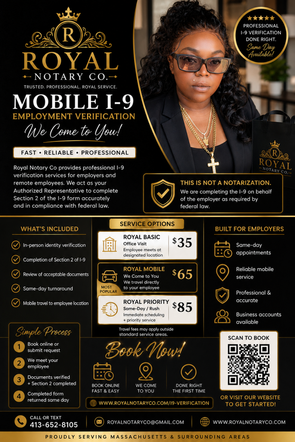 Luxury I-9 Forms